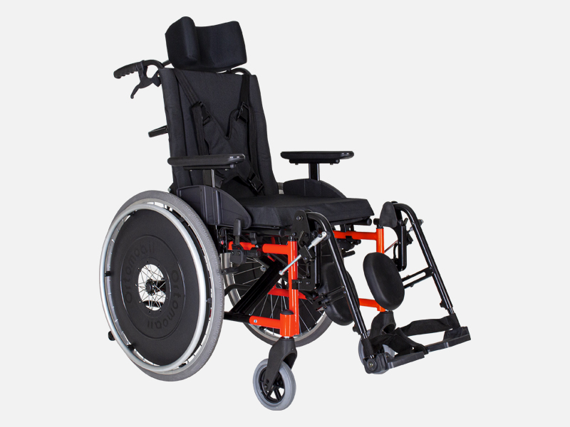 Cadeira de Rodas Ortomobil MA3R Reclinável
